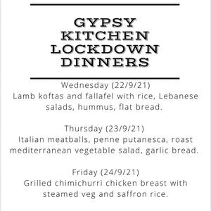 Here we go! Here is this week's menu. Please order via the FB pages or text. 
#georgesrivereats #lockdownmeals #fresh #yum